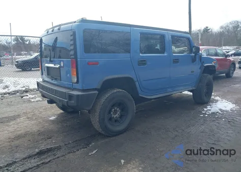 2003 Hummer H2 from USA, damaged, VIN 5GRGN23U33H144964